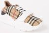 Burberry Controleer print sneakers , Beige, Dames online kopen