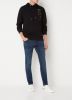 Hugo Boss Delano slim fit cropped jeans met donkere wassing online kopen