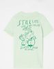 Scotch & Soda Regular fit T shirt met garment dyed artwork online kopen