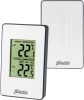 Alecto WS-1050 Draadloos weerstation Meet binnen en buitentemperatuur in Compact formaat Wit online kopen