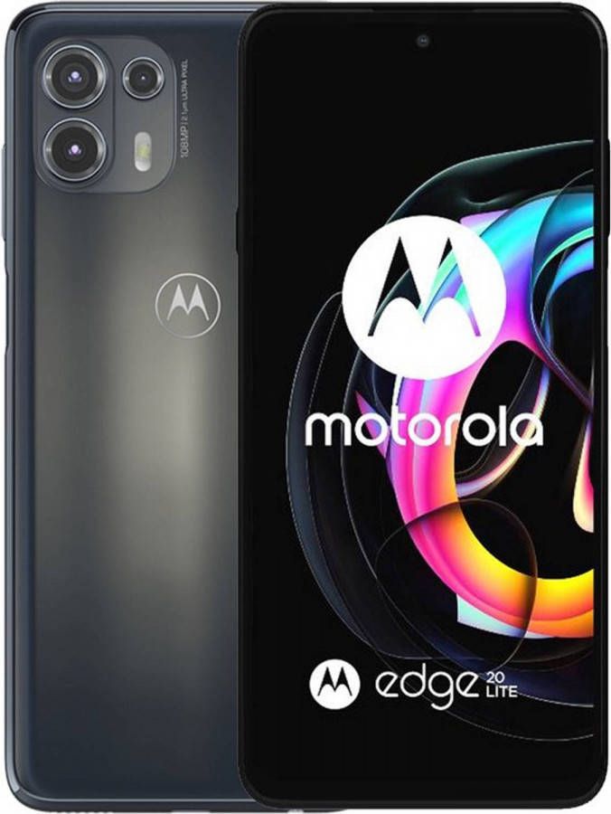Motorola Edge 20 Lite 128 GB Dual SIM Grafiet online kopen