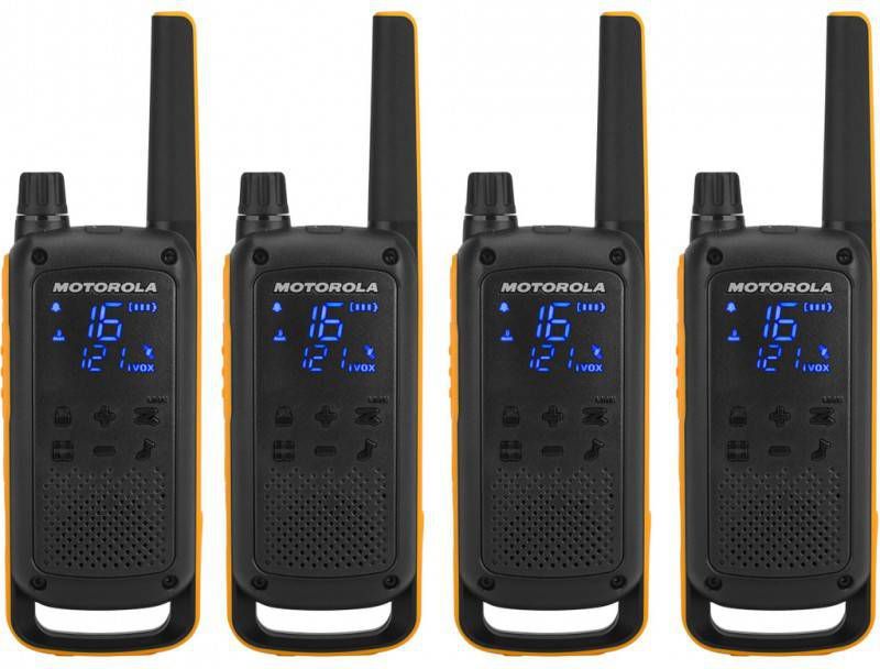 Motorola 1 paar walkietalkies herlaadbaar met usb t82 extreme 10 km online kopen