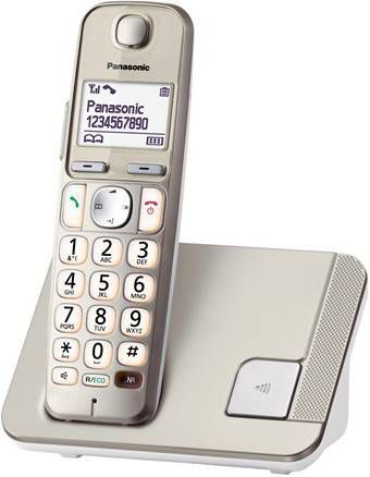 Panasonic KX TGE210NLN DECT Seniorentelefoon online kopen