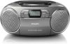 Philips Azb600/12 Cd speler Met Dynamic Bass Boost Grijs online kopen