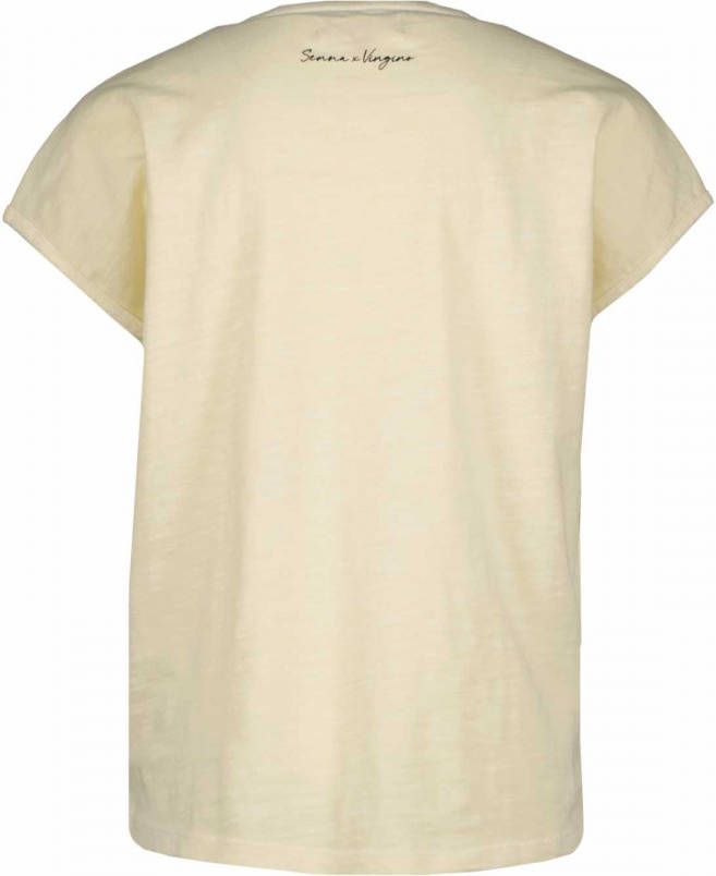 Vingino x Senna Bellod T shirt Hillie met printopdruk zand online kopen
