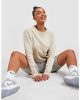 Nike Sportswear Essential Fleecetop met ronde hals voor dames Bruin online kopen