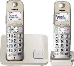 Panasonic KX TGE212NLN DECT Duo Seniorentelefoon online kopen