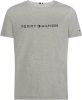 Tommy Hilfiger T-shirt van biologisch katoen met logoborduring online kopen