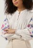 Fabienne Chapot Cecilia blouse in linnenblend met borduring online kopen