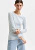 SELECTED FEMME Shirt met lange mouwen SLFANNA in streep look, met een stretchaandeel online kopen