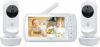 Motorola Nursery Babyfoon Ease Vm35 2 5 inch Gesplitst Scherm Wit 2 Camera&apos, s Nachtvisie Ingebouwde Microfoon online kopen