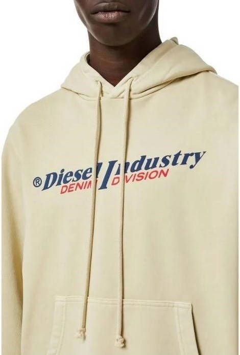 Diesel S Ginn Hood Ind hoodie met logoprint online kopen