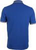 Fred Perry regular fit polo Twin tipped met contrastbies mid blue online kopen