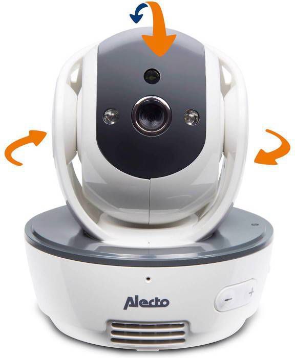 Alecto Extra Camera Voor Dvm 143/Dvm 200/Dvm 207/Dvm 210 Dvm 201 Wit antraciet online kopen